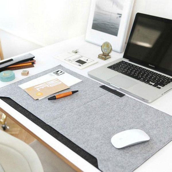 mouse pads & wrist rests computer desk table felt mat office pad holder lapcases cushion lfx-ing