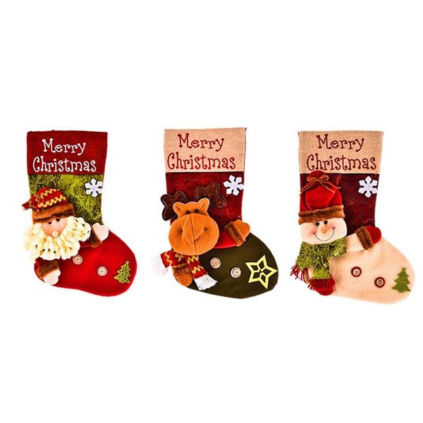 christmas decorations 3 pcs stocking candy gift bag for home year fireplace tree decoration
christmas decorations 3 pcs stocking candy gift bag for home year fireplace tree decoration