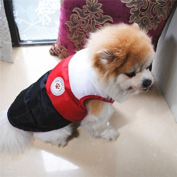 dog apparel pet autumn winter color matching cotton-padded jacket bread clothes warm windproof coat for dogs cotton
dog apparel pet autumn winter color matching cotton-padded jacket bread clothes warm windproof coat for dogs cotton
