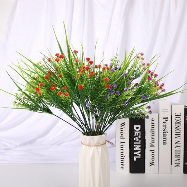 decorative flowers & wreaths 1 pieces 5 forks christmas decorations for home wedding artificial small red flower bouquet holding decoration
decorative flowers & wreaths 1 pieces 5 forks christmas decorations for home wedding artificial small red flower bouquet holding decoration