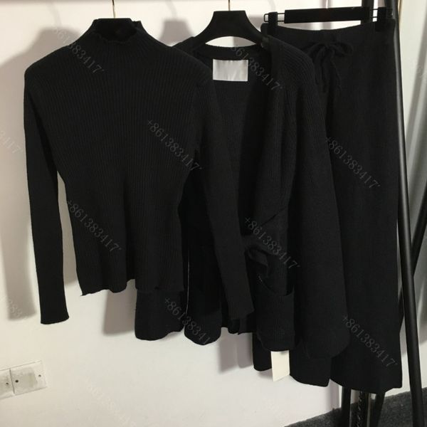 fashion women casual knitted 3-piece round neck sweater + belt cardigan jacket + loose wide-leg pants wool knit super elastic brand logo des, White
fashion women casual knitted 3-piece round neck sweater + belt cardigan jacket + loose wide-leg pants wool knit super elastic brand logo des, White