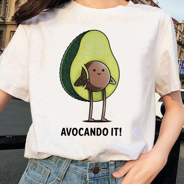 funny avocado cartoon print womens t shirt summer harajuku short sleeve o neck female cute tee, White
funny avocado cartoon print womens t shirt summer harajuku short sleeve o neck female cute tee, White