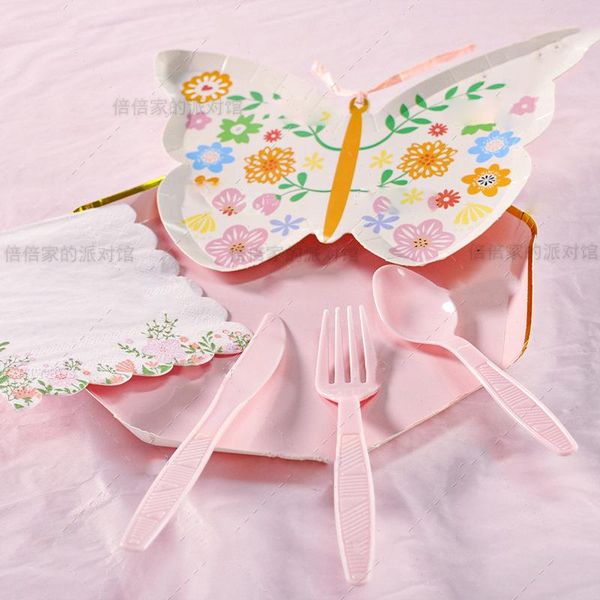 disposable dinnerware pink butterfly pattern plate cup straw solid color tablecloth birthday party home decoration tableware baby shower
disposable dinnerware pink butterfly pattern plate cup straw solid color tablecloth birthday party home decoration tableware baby shower