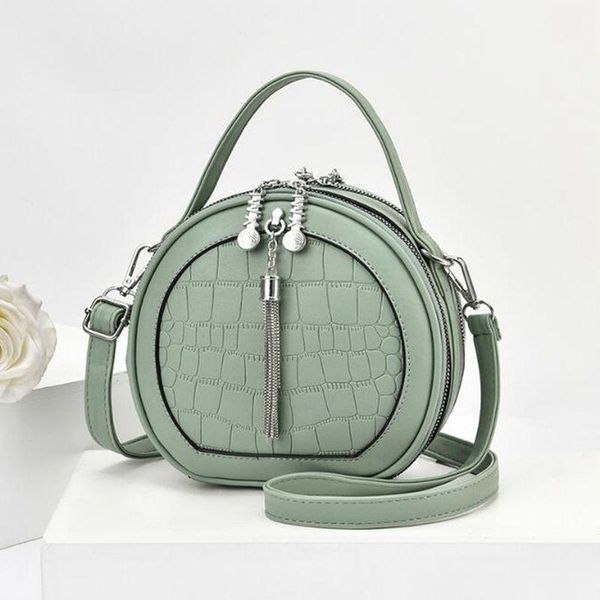 fashion female handbag trendy one shoulder messenger bag pu leather womens girl small round bags
fashion female handbag trendy one shoulder messenger bag pu leather womens girl small round bags