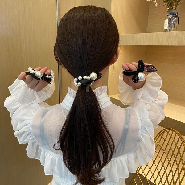 hair clips & barrettes ins fairy style black bow pearl band internet celebrity sweet rope elegant graceful headwear for women, Golden;silver
hair clips & barrettes ins fairy style black bow pearl band internet celebrity sweet rope elegant graceful headwear for women, Golden;silver