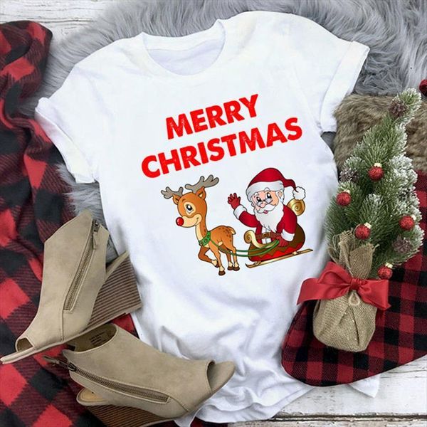 merry christmas fashion harajuku kawaii women t shirts tee graphic tees casual cartoon femme, White
merry christmas fashion harajuku kawaii women t shirts tee graphic tees casual cartoon femme, White
