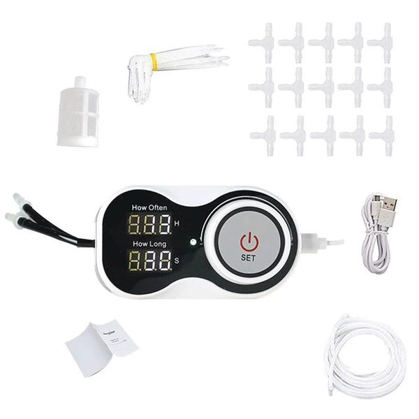 watering equipments drip irrigation system automatic timer device garden water pump controller for potted plant flower
watering equipments drip irrigation system automatic timer device garden water pump controller for potted plant flower