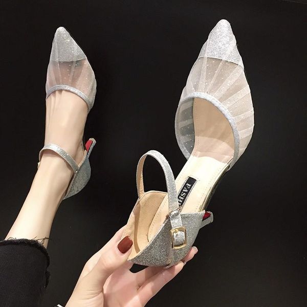 sandals elegant thin high heels pointed toe women pumps woman two piece ankle strap shiny party shoes for ladies wedding, Black
sandals elegant thin high heels pointed toe women pumps woman two piece ankle strap shiny party shoes for ladies wedding, Black