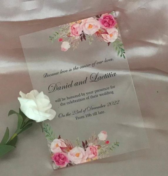 greeting cards sweet 16th acrylic invitation,pink flower,roses wedding invite,custom 10pcs invitation,first birthday invitation
greeting cards sweet 16th acrylic invitation,pink flower,roses wedding invite,custom 10pcs invitation,first birthday invitation