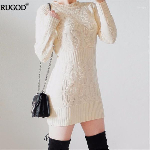 casual dresses rugod 2021 spring twist pattern warm dress women long sweater slim bodycon elastic knitted vestidos, Black;gray
casual dresses rugod 2021 spring twist pattern warm dress women long sweater slim bodycon elastic knitted vestidos, Black;gray
