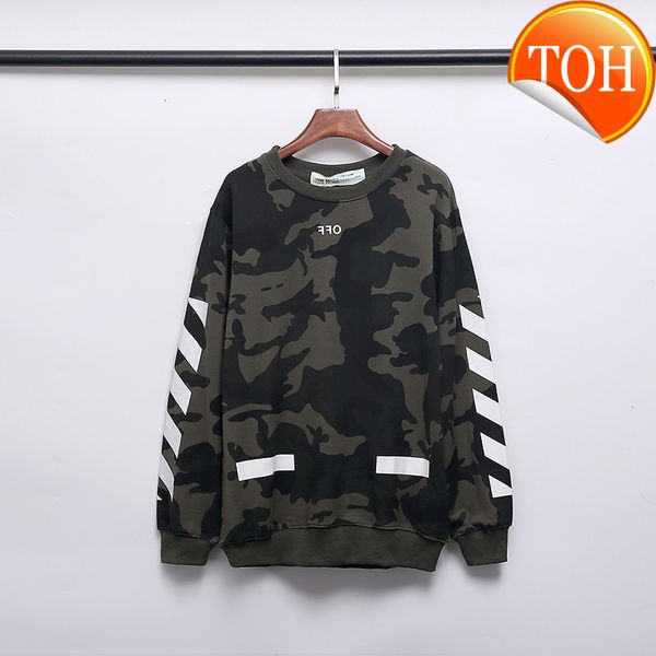 style white camouflage off arrstyle terry fashion men's and women's round neck sweater, Black
style white camouflage off arrstyle terry fashion men's and women's round neck sweater, Black