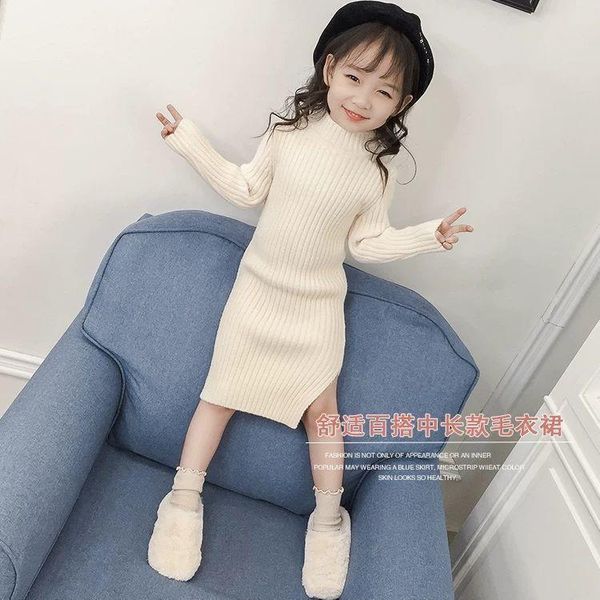 girl's dresses solid color autumn winter mid dress baby girls cashmere knitted sweater turtleneck vestidos kids toddler 4 to 12 yrs, Red;yellow
girl's dresses solid color autumn winter mid dress baby girls cashmere knitted sweater turtleneck vestidos kids toddler 4 to 12 yrs, Red;yellow