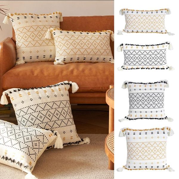 pillow case 45x45cm/30x50cm nordic knitted geometric tassel pillowcase sofa cushion cover
pillow case 45x45cm/30x50cm nordic knitted geometric tassel pillowcase sofa cushion cover