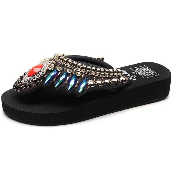 slippers shoes woman 2021 on a wedge female med rubber flip flops heeled mules luxury slides flat beach summer soft hawaiian, Black
slippers shoes woman 2021 on a wedge female med rubber flip flops heeled mules luxury slides flat beach summer soft hawaiian, Black