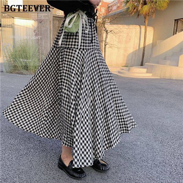 skirts new elastic high waist female plaid 2021 spring summer loose a-line midi for women casual long skirts femme kb8i, Black
skirts new elastic high waist female plaid 2021 spring summer loose a-line midi for women casual long skirts femme kb8i, Black