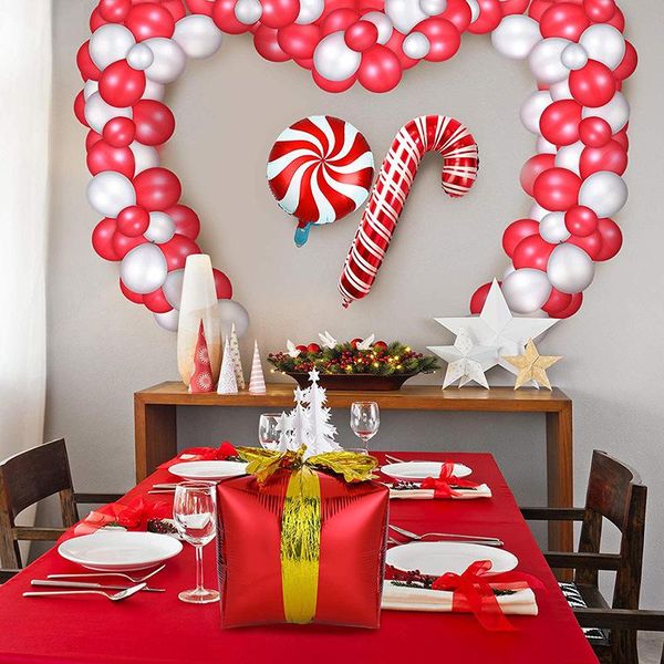 party decoration christmas balloon garland arch kit home xmas candy cane present box foil balloons red confetti globos
party decoration christmas balloon garland arch kit home xmas candy cane present box foil balloons red confetti globos