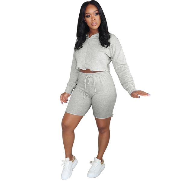 autumn two piece tracksuit set women sport suit set long sleeve crop and biker shorts set casual 2 piece outfits for women, Black;white
autumn two piece tracksuit set women sport suit set long sleeve crop and biker shorts set casual 2 piece outfits for women, Black;white