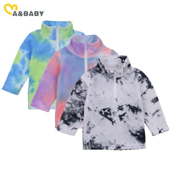 6m-5y autumn winter warm kid girl boy sweatshirts long sleeve tie dye soft children clothing 210515, Black
6m-5y autumn winter warm kid girl boy sweatshirts long sleeve tie dye soft children clothing 210515, Black