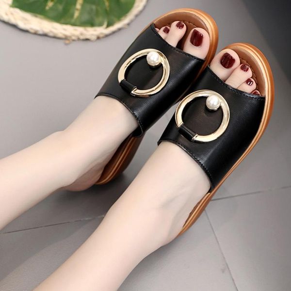 slippers fashion ladies rome beach sandals female slides outdoor platform slipper casual shoes women wedge high heels, Black
slippers fashion ladies rome beach sandals female slides outdoor platform slipper casual shoes women wedge high heels, Black