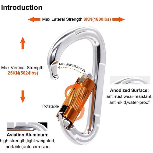 cords, slings and webbing sel25kn professional carabiner d shape climbing buckle security safety master lock outdoor rock equipment
cords, slings and webbing sel25kn professional carabiner d shape climbing buckle security safety master lock outdoor rock equipment