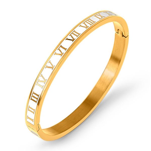 bangle summer vintage roman letter bangles & bracelets for women black gold numeral color charm cuff stainless steel jewelry
bangle summer vintage roman letter bangles & bracelets for women black gold numeral color charm cuff stainless steel jewelry