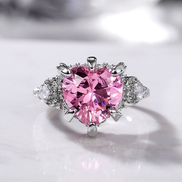 2022 new fashion pink color heart fashion ring for women anniversary gift jewelry wholesale r6450, Slivery;golden
2022 new fashion pink color heart fashion ring for women anniversary gift jewelry wholesale r6450, Slivery;golden