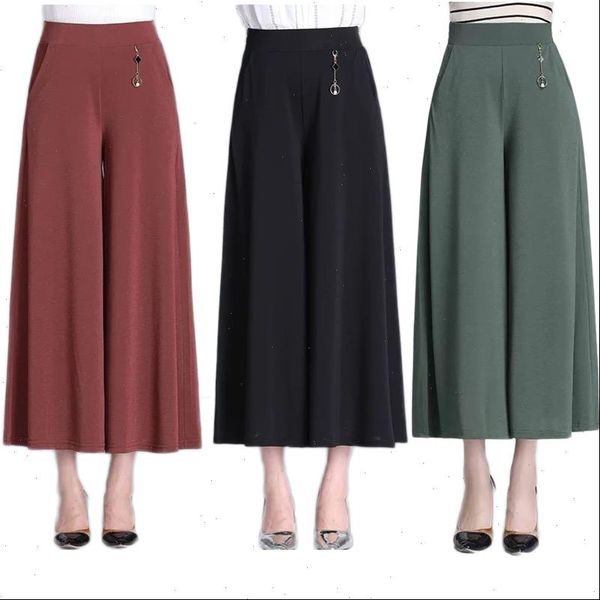 loose high waist women pant ankle length wide leg elastic waistline vintage trousers moms summer ventilate thin female, Black;white
loose high waist women pant ankle length wide leg elastic waistline vintage trousers moms summer ventilate thin female, Black;white