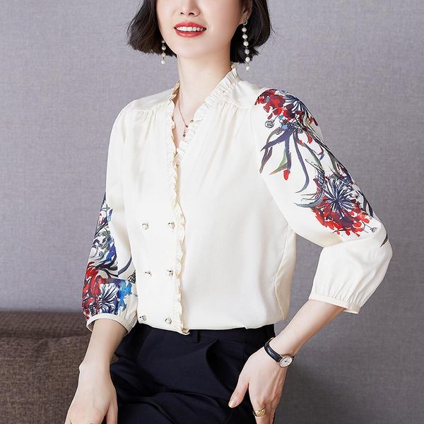 women's t-shirt 2021fashion t-shirts women clothing summer style printing chiffon shirt tee woman tees, White
women's t-shirt 2021fashion t-shirts women clothing summer style printing chiffon shirt tee woman tees, White