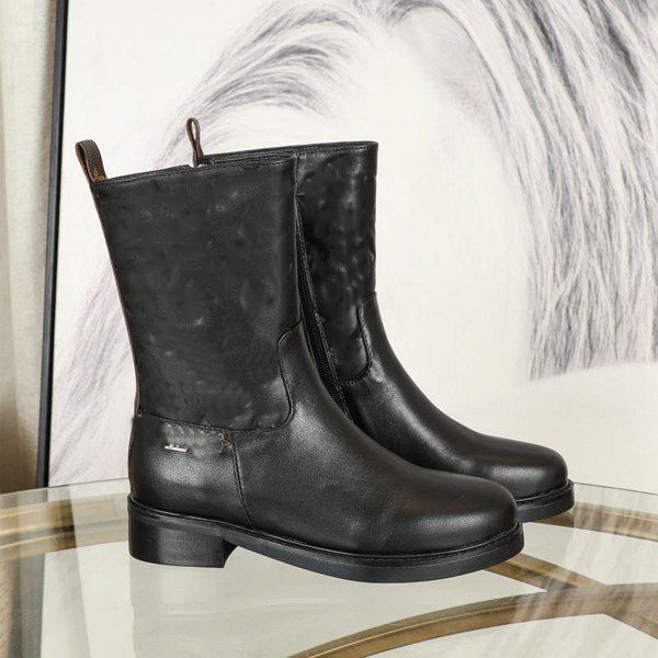 luxury designer boots women winter sock boot letter chain leather louiings shoes flat mid high heel vutton sff, Black
luxury designer boots women winter sock boot letter chain leather louiings shoes flat mid high heel vutton sff, Black