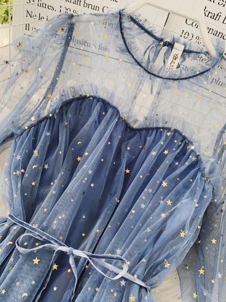 20212021 new female o-neck stars sequined mesh shiny fairy dress women elegant bling gauze princess puff dresses vestidos de fiesta, Black;gray
20212021 new female o-neck stars sequined mesh shiny fairy dress women elegant bling gauze princess puff dresses vestidos de fiesta, Black;gray