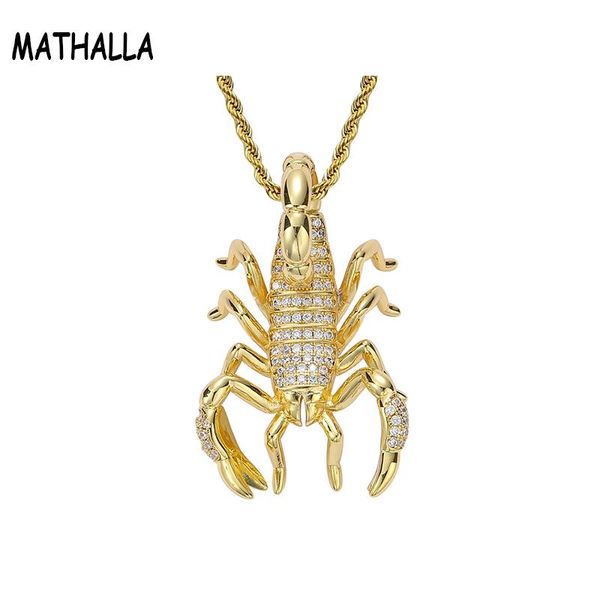 pendant necklaces mathalla hip hop jewelry 3d three-dimensional scorpion high-quality copper micro-inlaid zircon men's necklace, Silver
pendant necklaces mathalla hip hop jewelry 3d three-dimensional scorpion high-quality copper micro-inlaid zircon men's necklace, Silver