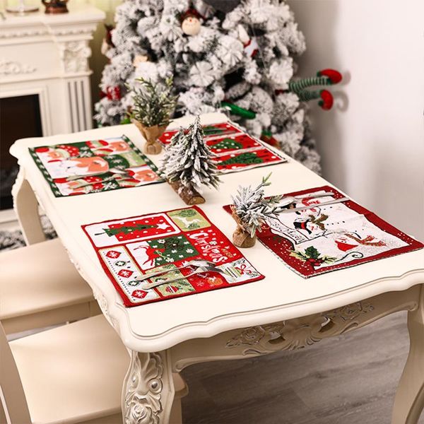 mats & pads merry christmas placemat ornament kitchen dining table bowl cup pad home decor natal gifts navidad year 2022
mats & pads merry christmas placemat ornament kitchen dining table bowl cup pad home decor natal gifts navidad year 2022