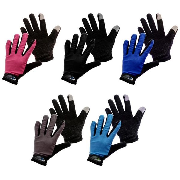 cycling gloves women men elastic touch screen full finger glove with adjustable strap & silicone printing, Black
cycling gloves women men elastic touch screen full finger glove with adjustable strap & silicone printing, Black