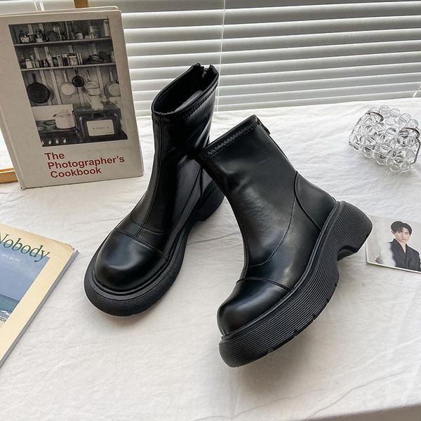 boots women 2021 flat heel shoes round toe zipper rubber med ladies autumn rock lolita basic rome ankle solid cotton fabric, Black
boots women 2021 flat heel shoes round toe zipper rubber med ladies autumn rock lolita basic rome ankle solid cotton fabric, Black