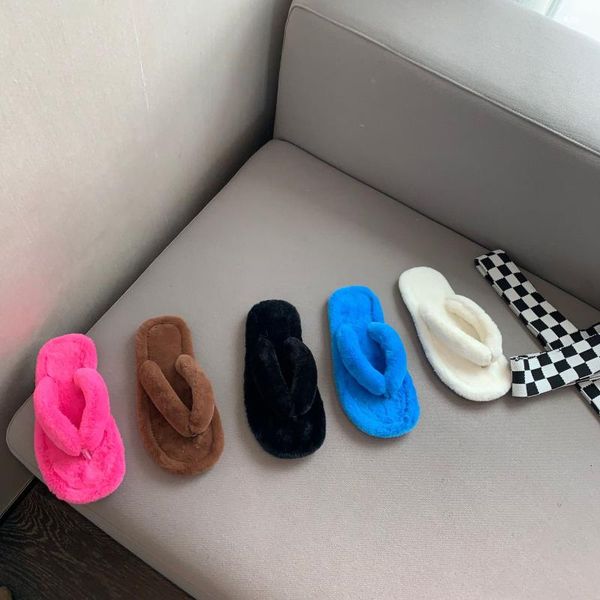 slippers house platform shoes fur flip flops slipers women luxury slides candy colors low female tap flock flat plush 2021 desig, Black
slippers house platform shoes fur flip flops slipers women luxury slides candy colors low female tap flock flat plush 2021 desig, Black