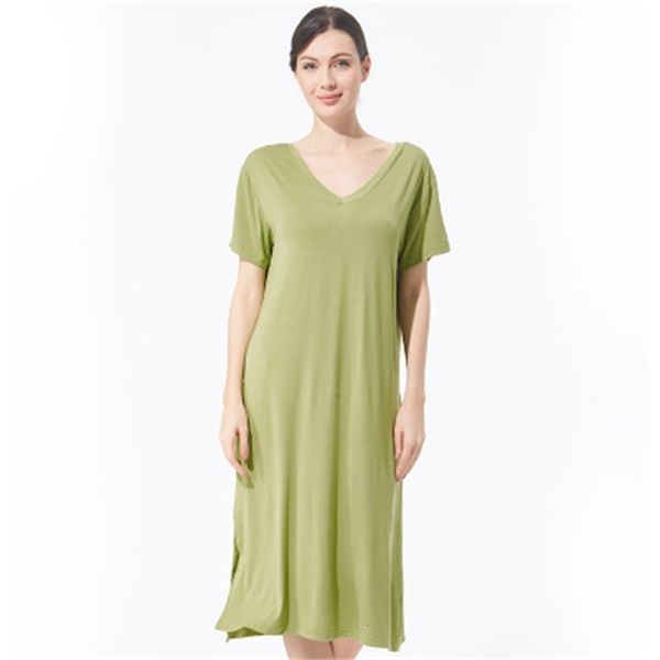 women's sleepwear cotton gecelik nightwear short sleeve summer night dress loose plus size nightgown women long nightshirt female 2xl-7, Black;red
women's sleepwear cotton gecelik nightwear short sleeve summer night dress loose plus size nightgown women long nightshirt female 2xl-7, Black;red