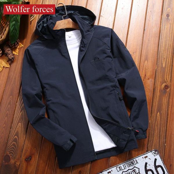 men's jackets casual coat spring autumn loose large outdoor quick drying waterproof windbreaker versatile mountaineering jacket, Black;brown
men's jackets casual coat spring autumn loose large outdoor quick drying waterproof windbreaker versatile mountaineering jacket, Black;brown
