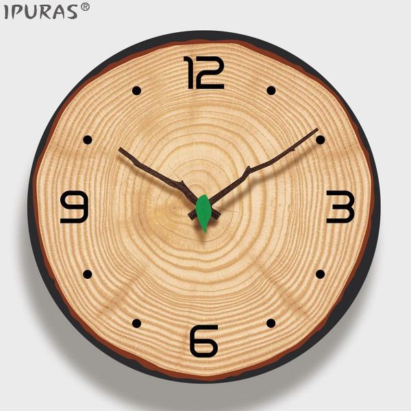 wall clocks living room decoration creative wood grain clock hanging rural style small fresh fashion simple mute bedroom 
wall clocks living room decoration creative wood grain clock hanging rural style small fresh fashion simple mute bedroom