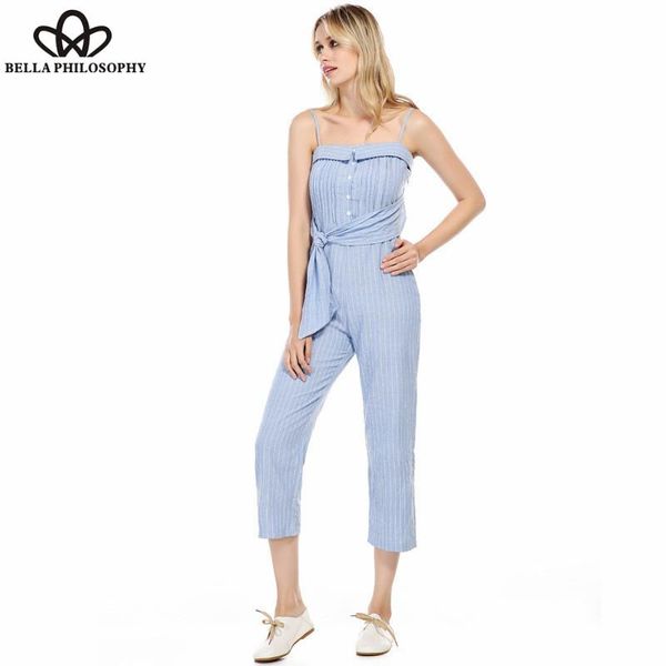 women's jumpsuits & rompers philosophy summer sleeveless striped female off shoulder casual lace-up lady beach, Black;white
women's jumpsuits & rompers philosophy summer sleeveless striped female off shoulder casual lace-up lady beach, Black;white