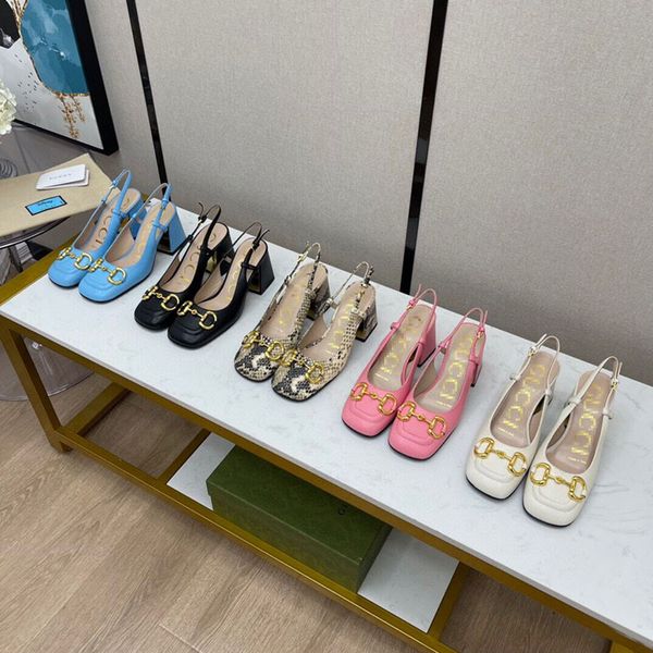 sandals slippers spring and summer 2021 g family zhen leather metal horse street buckle thick heel back empty with candy color high heel mul, Black
sandals slippers spring and summer 2021 g family zhen leather metal horse street buckle thick heel back empty with candy color high heel mul, Black