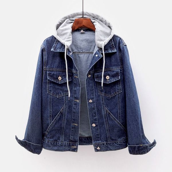 jacket jackets women outwear removable hooded long sleeve jeans jacket female 2021 spring autumn vintage frayed short denim coat, Black;brown
jacket jackets women outwear removable hooded long sleeve jeans jacket female 2021 spring autumn vintage frayed short denim coat, Black;brown