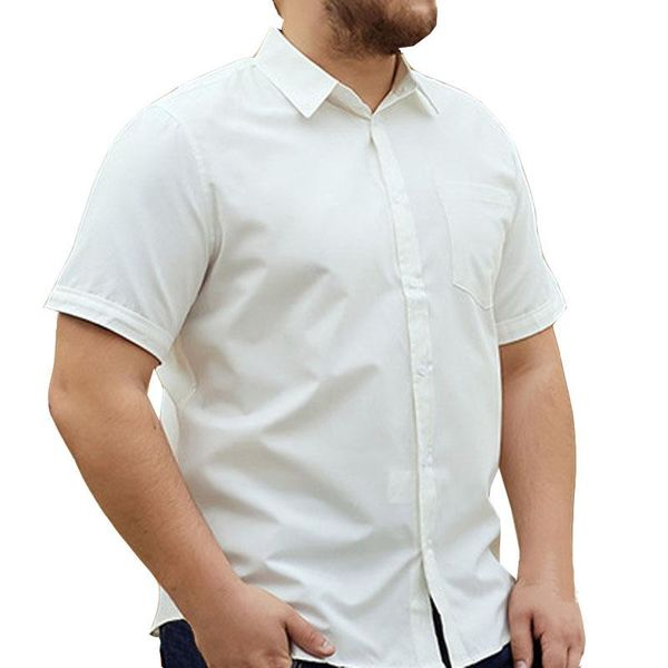 men's casual shirts summer plus size men 5xl 6xl 7xl bust 145cm loose short sleeve 4 colors, White;black
men's casual shirts summer plus size men 5xl 6xl 7xl bust 145cm loose short sleeve 4 colors, White;black