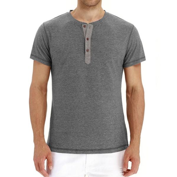 men's t-shirts handsome men casual slim fit basic short sleeve fashion summer t-shirt button-down solid stretch round neck pullover who, White;black
men's t-shirts handsome men casual slim fit basic short sleeve fashion summer t-shirt button-down solid stretch round neck pullover who, White;black