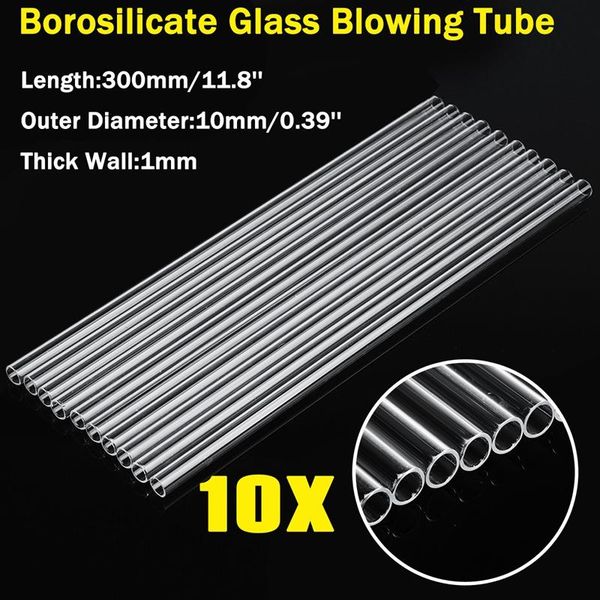lab supplies kicute 10pcs 11.8 inch 300mm od 10mm 1mm thick wall borosilicate glass blowing tube transparent tubes pipette
lab supplies kicute 10pcs 11.8 inch 300mm od 10mm 1mm thick wall borosilicate glass blowing tube transparent tubes pipette