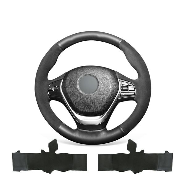 diy custom soft black suede leather steering wheel cover for bmw 3 series f30 f34 f22 f23
diy custom soft black suede leather steering wheel cover for bmw 3 series f30 f34 f22 f23