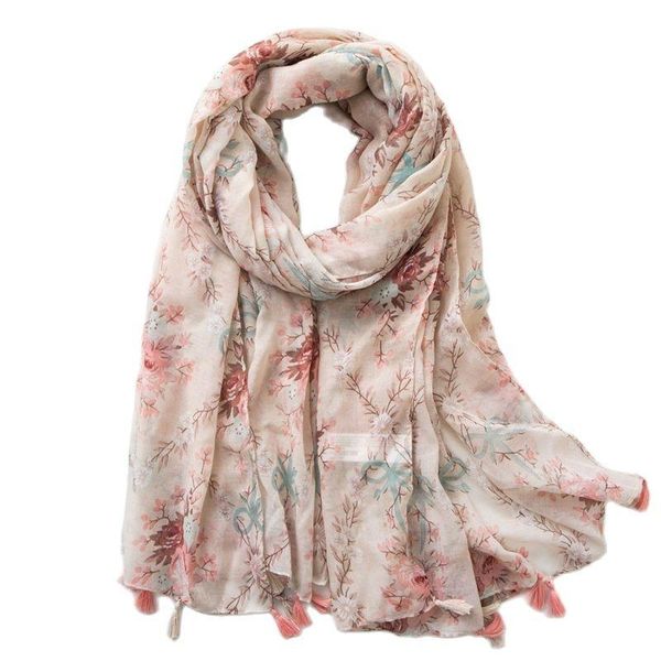 scarves 2021 korean version of the small fresh flowers cotton and linen scarf autumn gauze travel seaside long sun shawl women, Blue;gray
scarves 2021 korean version of the small fresh flowers cotton and linen scarf autumn gauze travel seaside long sun shawl women, Blue;gray