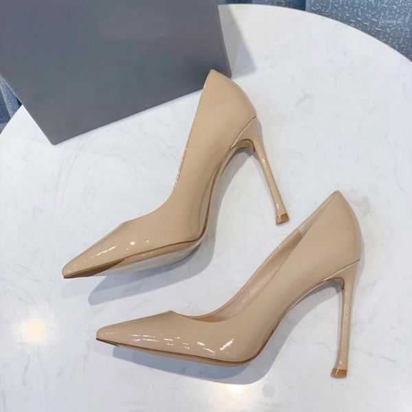 dress shoes women's heel pointed high heels 2021 soft leather versatile single1, Black
dress shoes women's heel pointed high heels 2021 soft leather versatile single1, Black