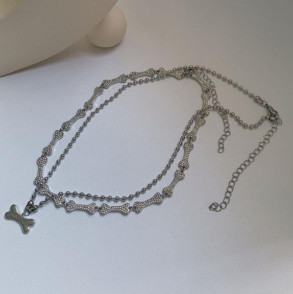 pendant necklaces bone women fashion clavicle chain ins cold wind simple personality rock girls chic neck, Silver
pendant necklaces bone women fashion clavicle chain ins cold wind simple personality rock girls chic neck, Silver