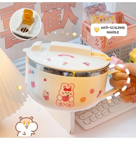 dinnerware sets w&g kawaii lunch box set pot belly cute instant noodle bowl with lid handle 304 stainless steel bento for kids
dinnerware sets w&g kawaii lunch box set pot belly cute instant noodle bowl with lid handle 304 stainless steel bento for kids
