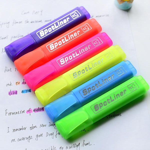 highlighters 24 pcs/lot candy color highlighter marker pen 1-5mm spotliner for paper file stationery office accessories school supplies f687, Black;red
highlighters 24 pcs/lot candy color highlighter marker pen 1-5mm spotliner for paper file stationery office accessories school supplies f687, Black;red
